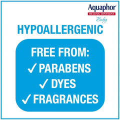 Aquaphor Baby Healing Ointment - Advanced Therapy to Help Heal Diaper Rash and Chapped Skin - 3oz. Tube